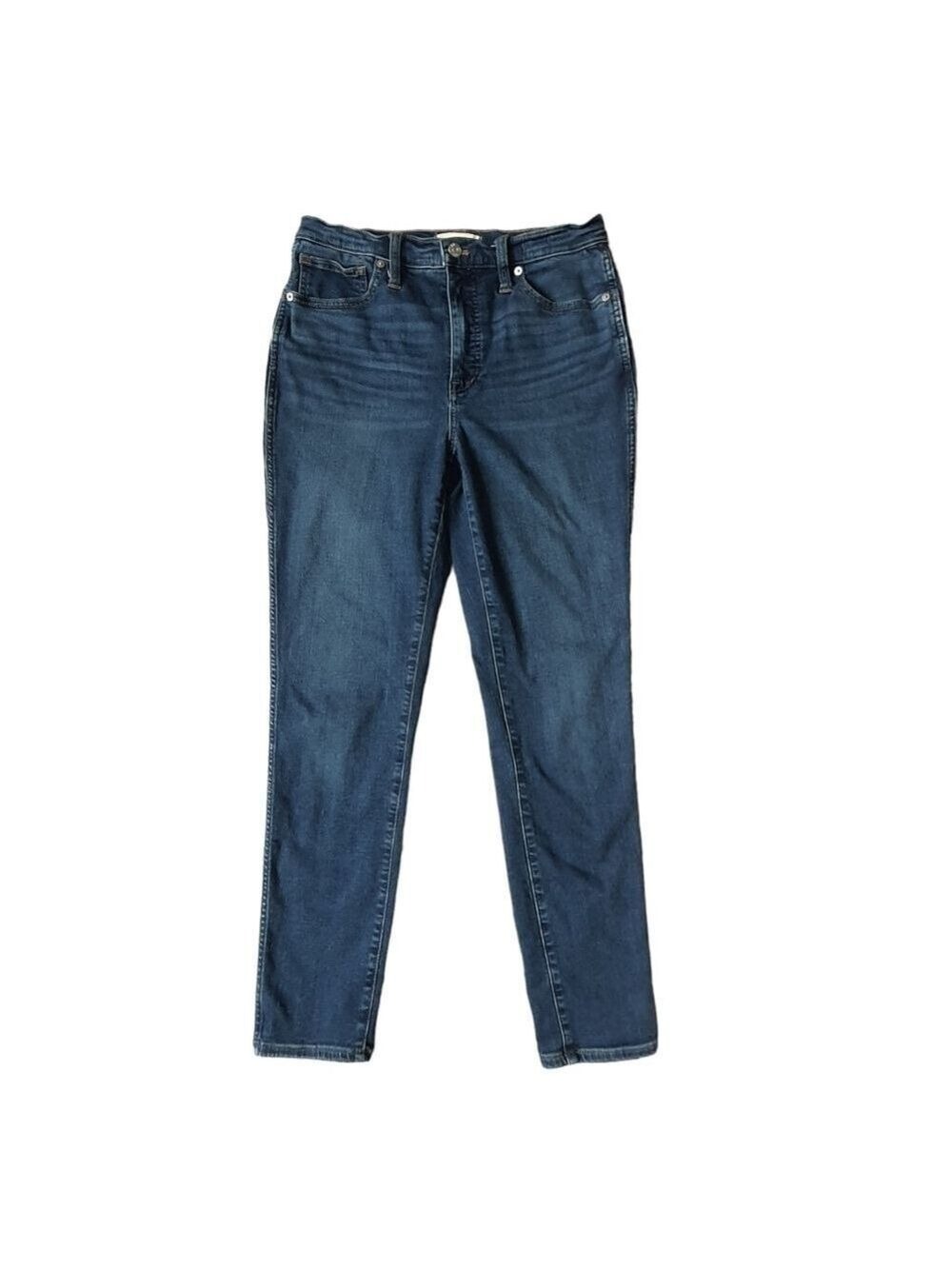 Madewell 10" High-Rise Skinny Jeans Womens 29 Blue Denim Stretchy